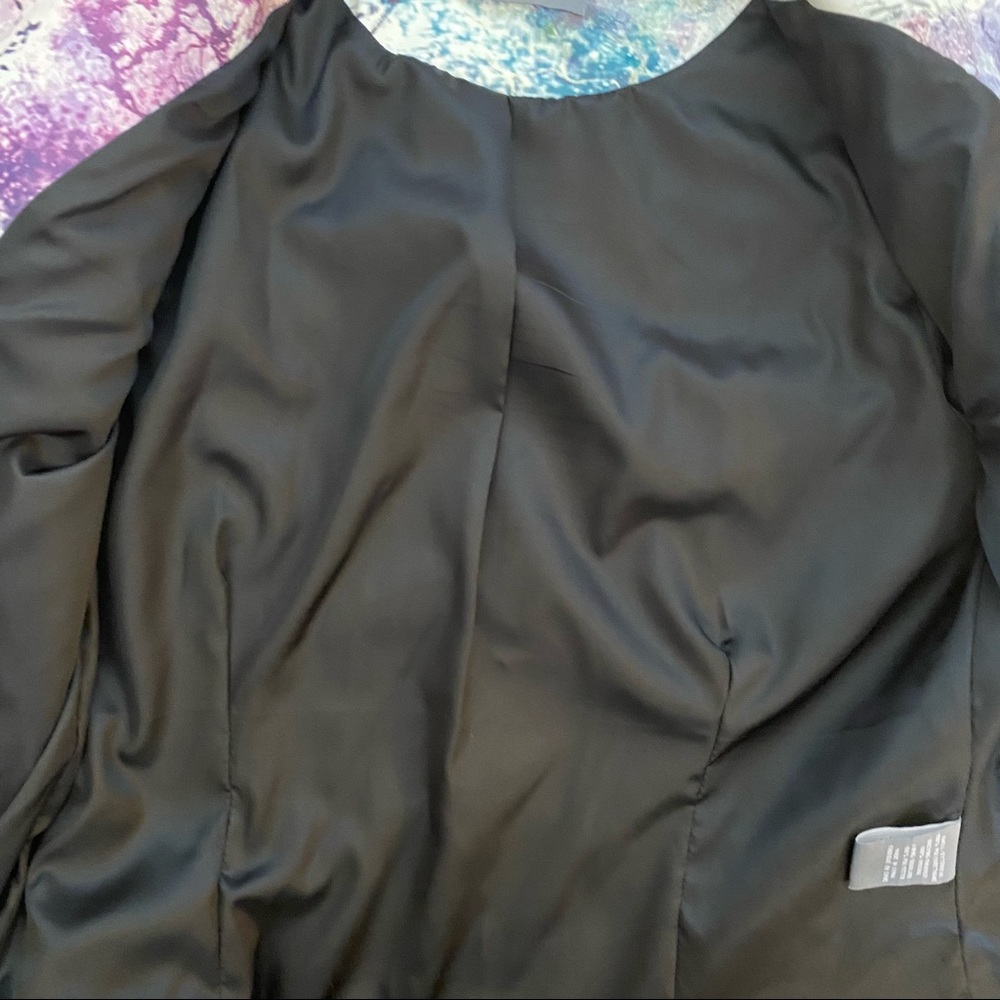 NWT Bagatelle floral print faux leather jacket size large - Picture 8 of 9